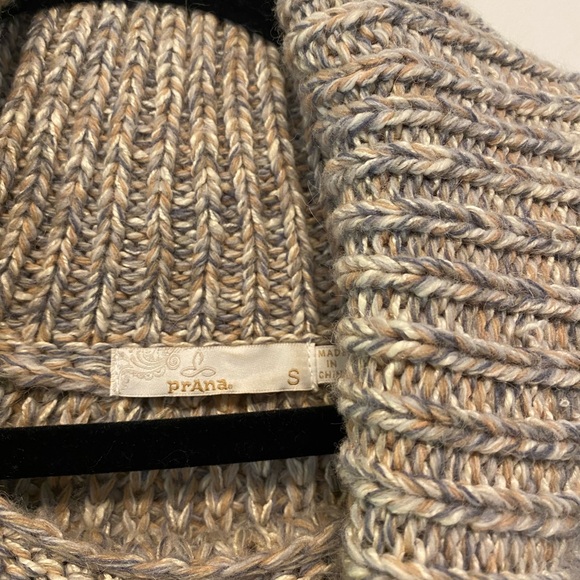 WOMEN'S PRANA | CALLISTO TURTLENECK SWEATER | OATMEAL- size small - Picture 3 of 7